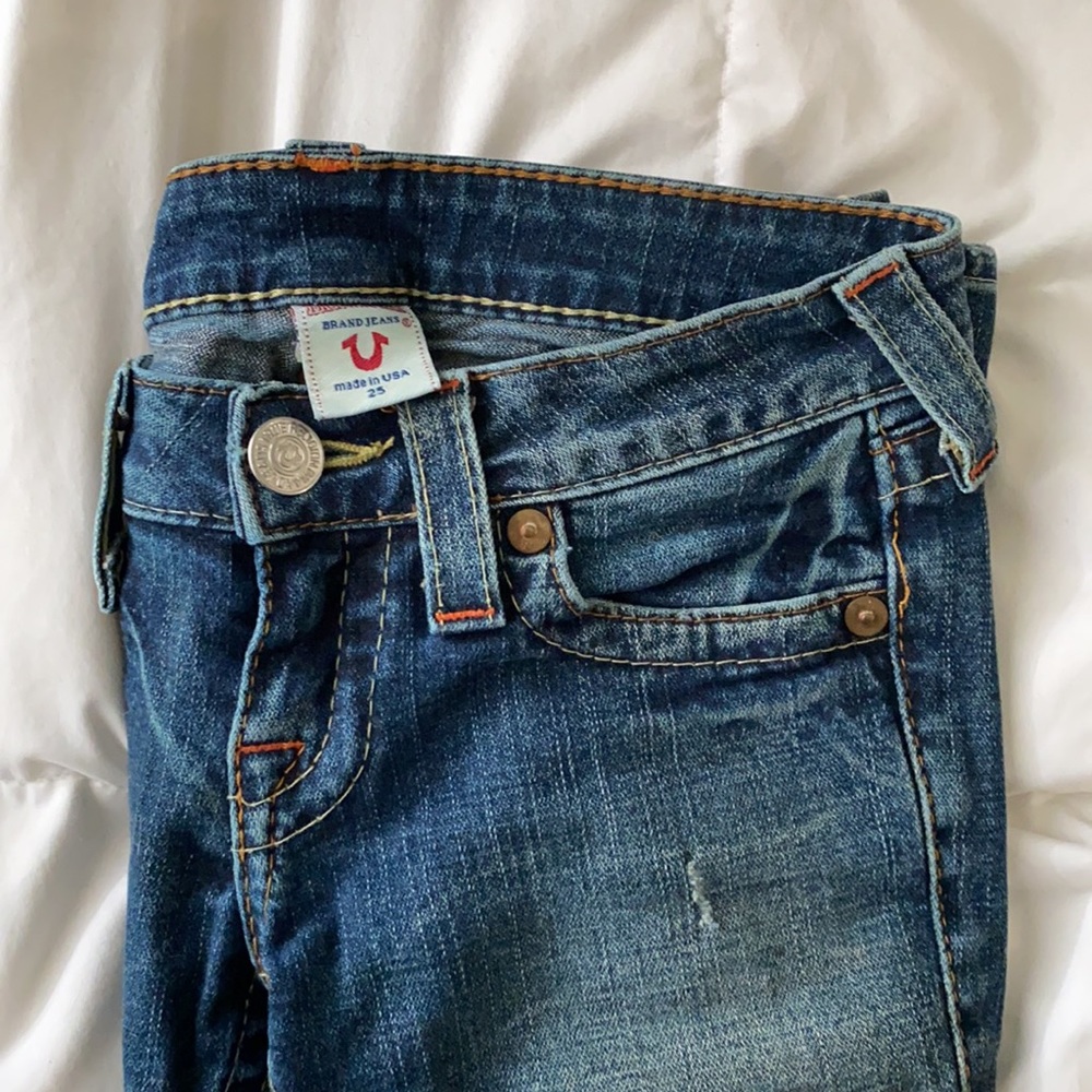 Size 25 True Religion Jeans. - Picture 5 of 5